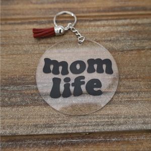 Mom Life Keychain